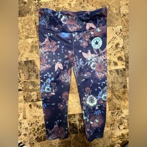 4/30$ Converse Kids' Floral Leggings 18 months